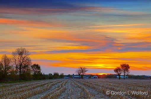 Clouded Sunrise_16194-6.jpg - Photographed near Richmond, Ontario, Canada.